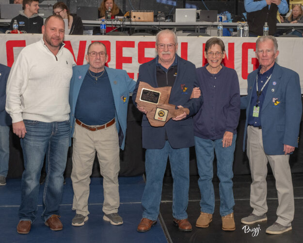 Ray Marling Receives Mr. Mat Award at OVAC Wrestling Tournament